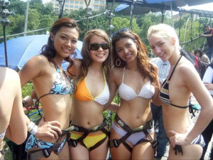 Perky Awesome young asian chicks
